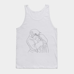 parn and deedlit embracing line version Tank Top